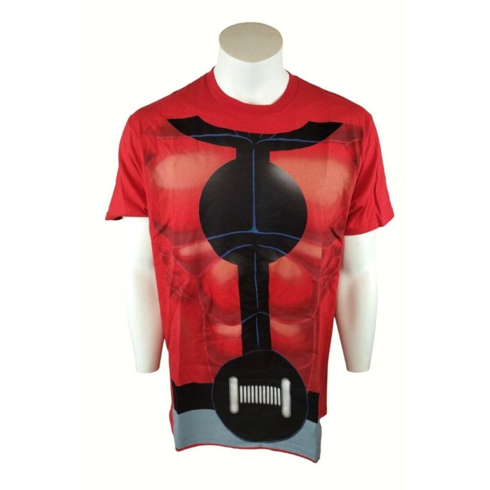 Mad Engine Marvel Ant-Man Chest Mens Graphic T-Shirt (Red) Size Large